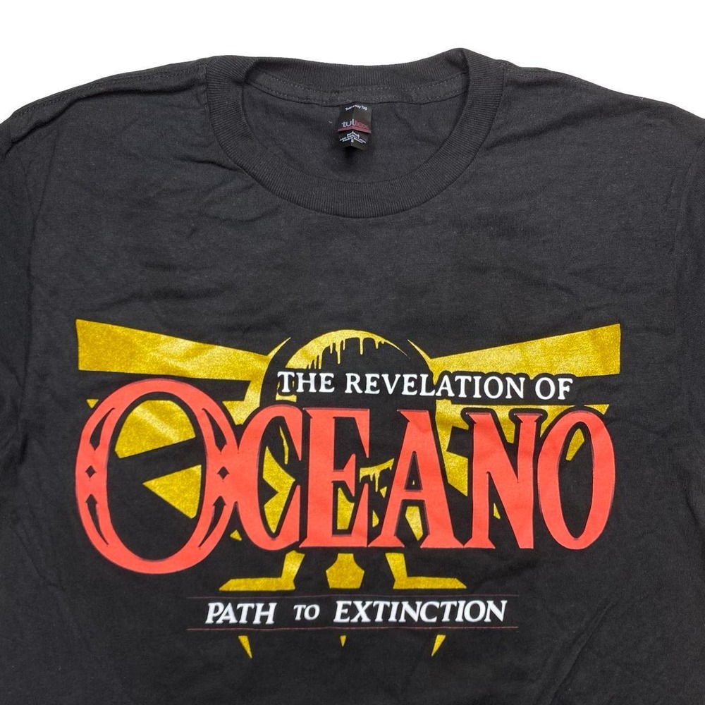 2017 The revelation of oceano x path to extinction music band concert tour shirt